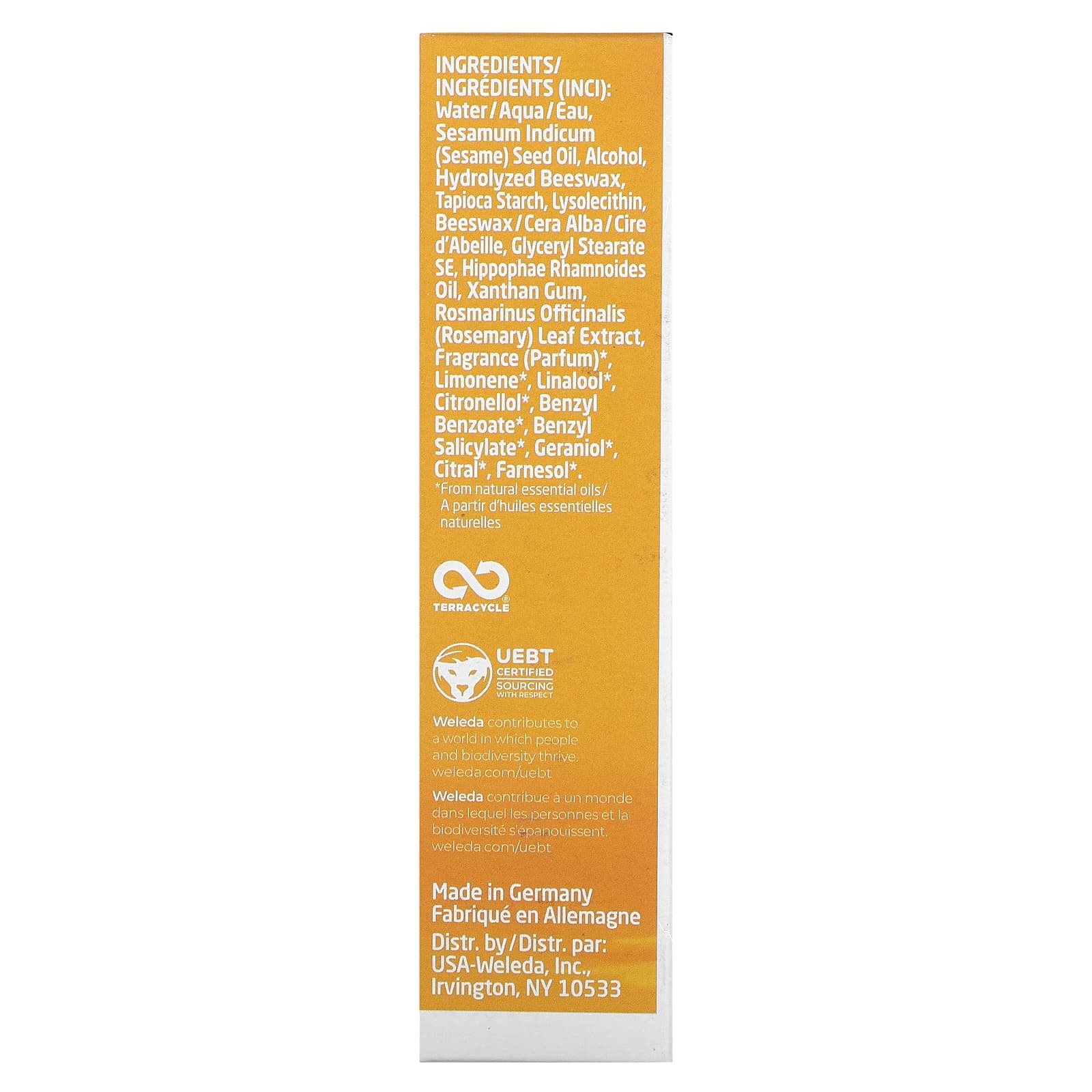 Weleda, Hydrating Hand Cream, Sea Buckthorn Extracts, 1.7 fl oz (50 ml)