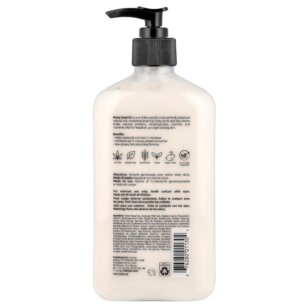 Hempz, Herbal Body Moisturizer, Original, 17 fl oz (500 ml)