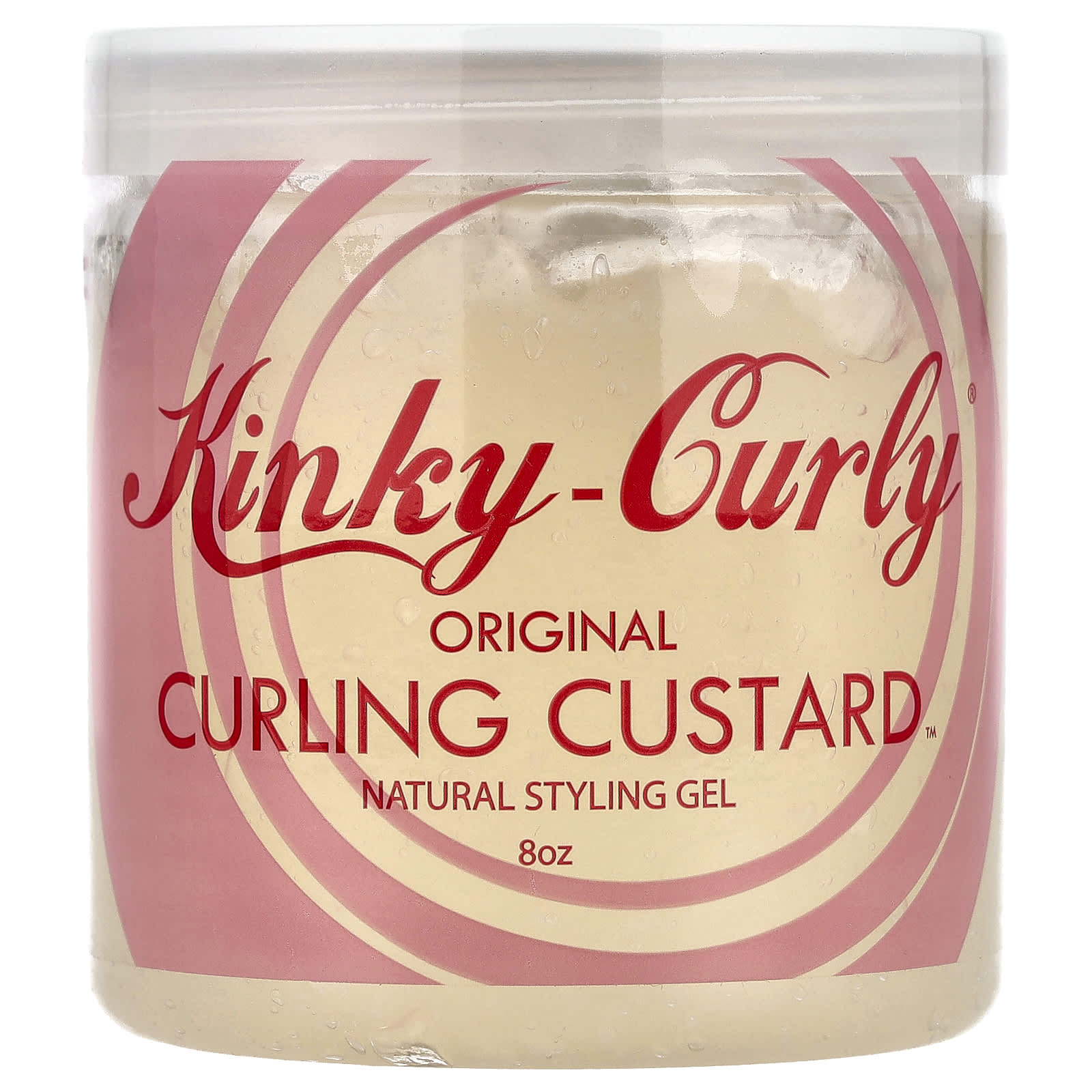 Kinky-Curly, Original Curling Custard™, Natural Styling Gel, 8 oz