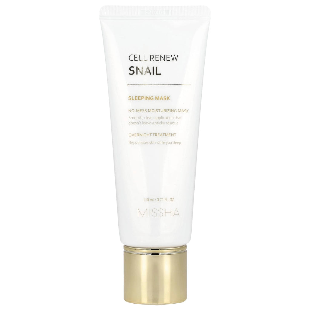 Missha, Cell Renew Snail, Sleeping Beauty Mask, 3.71 fl oz (110 ml)