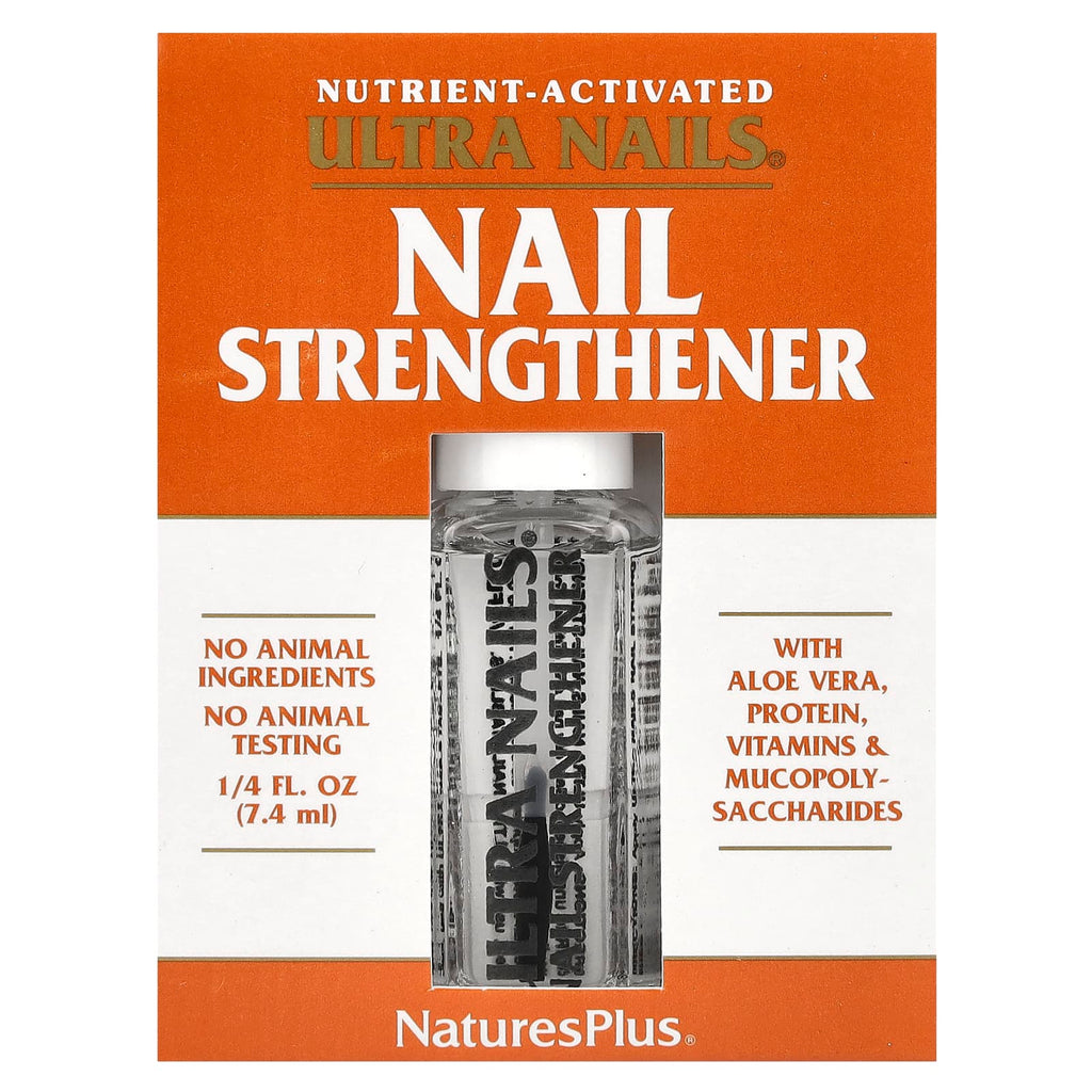 NaturesPlus, Ultra Nails®, Nail Strengthener, 0.25 fl oz (7.4 ml)