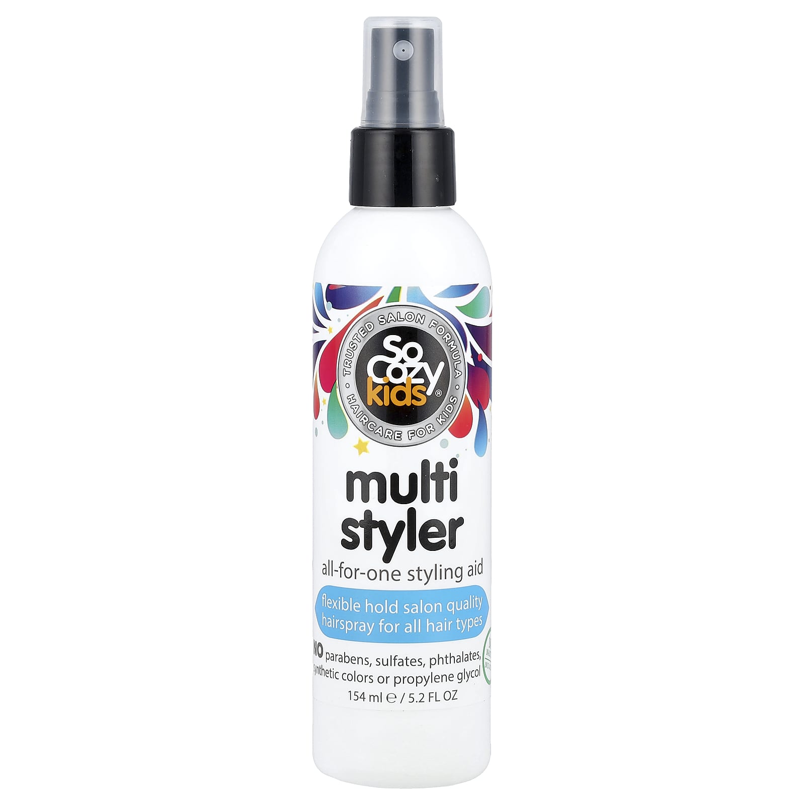 SoCozy, Kids, Multi Styler, All-For-One Styling Aid, All Hair Types, 5.2 fl oz (154 ml)