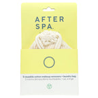 AfterSpa, Reusable Cotton Make Up Removers + Laundry Bag, 6 Piece Set