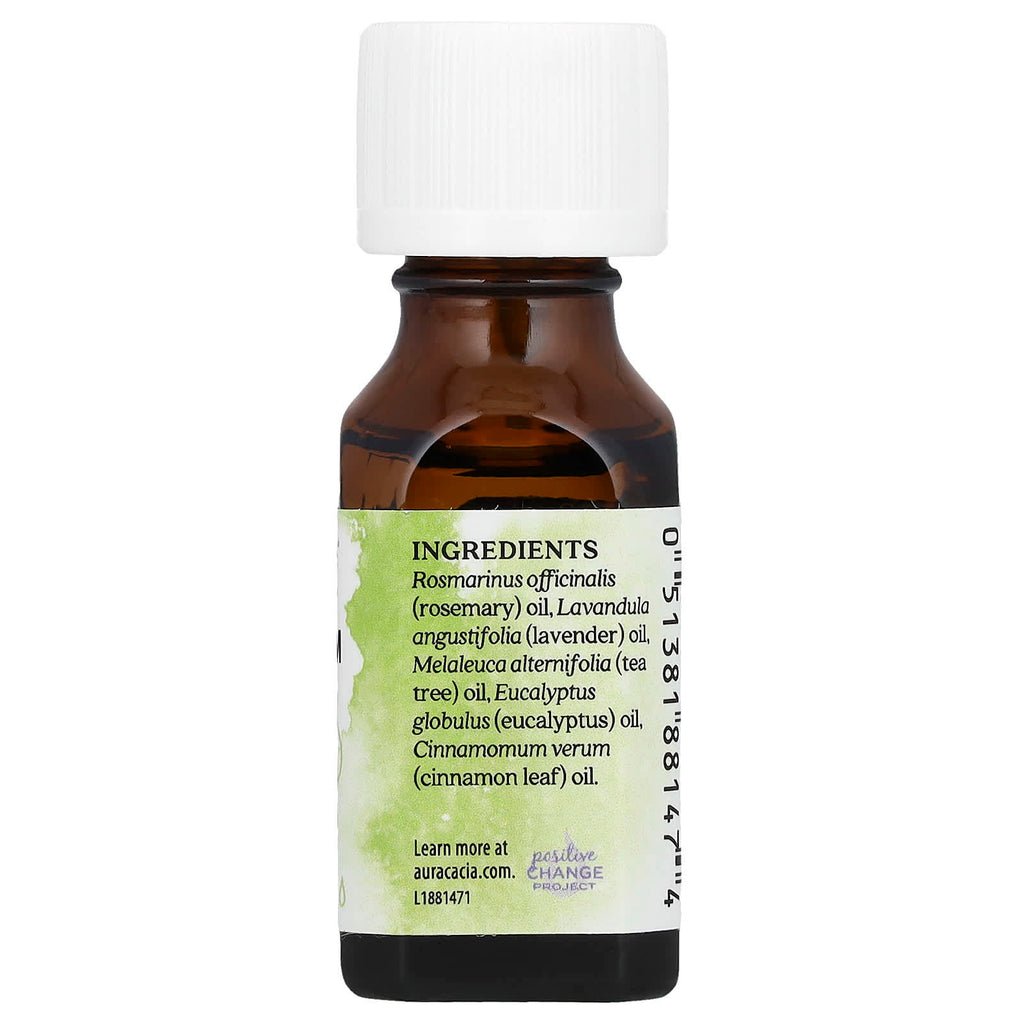 Aura Cacia, Pure Essential Oil Blend, Rescue Charm, 0.5 fl oz (15 ml)