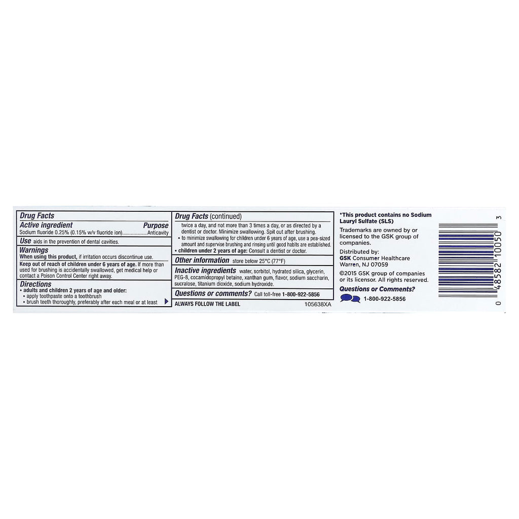 Biotene Dental Products, Fluoride Toothpaste, Fresh Mint Original, 4.3 oz (121.9 g)