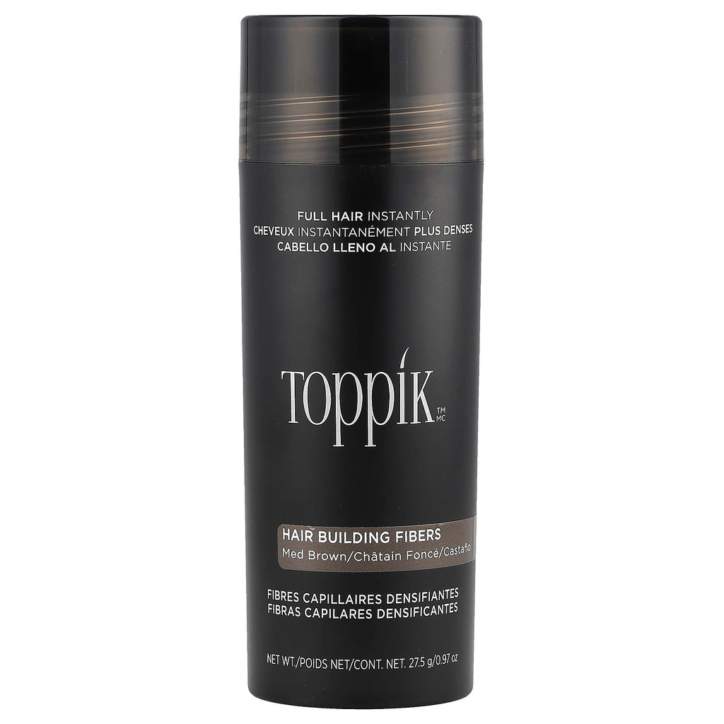 Toppik, Hair Building Fibers, Medium Brown, 0.97 oz (27.5 g)