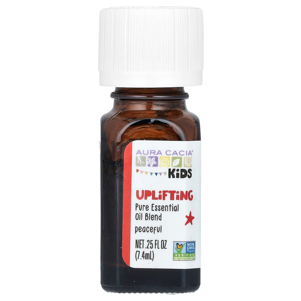 Aura Cacia, Kids, Pure Essential Oil Blend, Uplifting , 0.25 fl oz (7.4 ml)