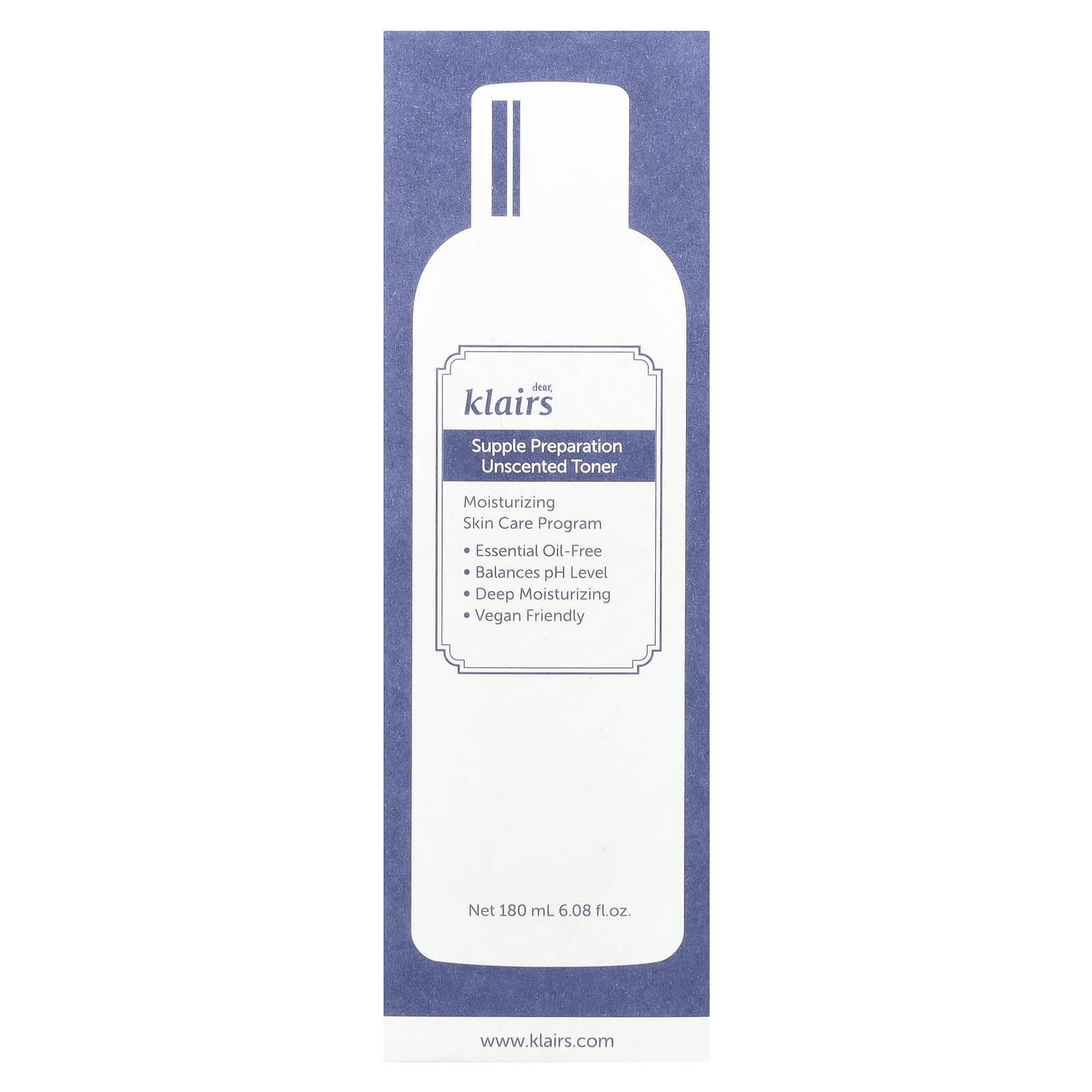 Dear, Klairs, Supple Preparation Unscented Toner, 6.08 fl oz (180 ml)