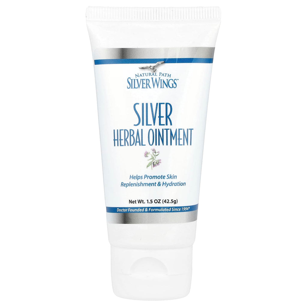 Natural Path Silver Wings, Silver Herbal Ointment, 1.5 oz (42.5 g)