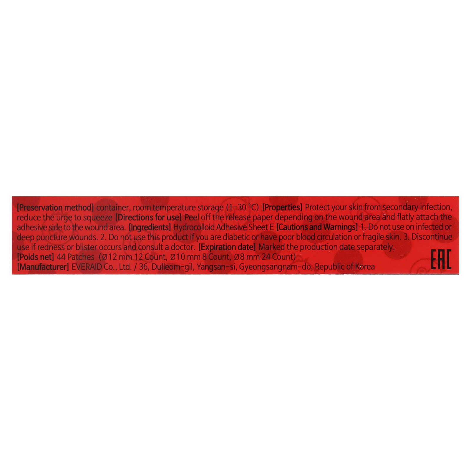 Elizavecca, Witch Piggy, Hell-Pore, Blemish Spot Patch, 44 Patches