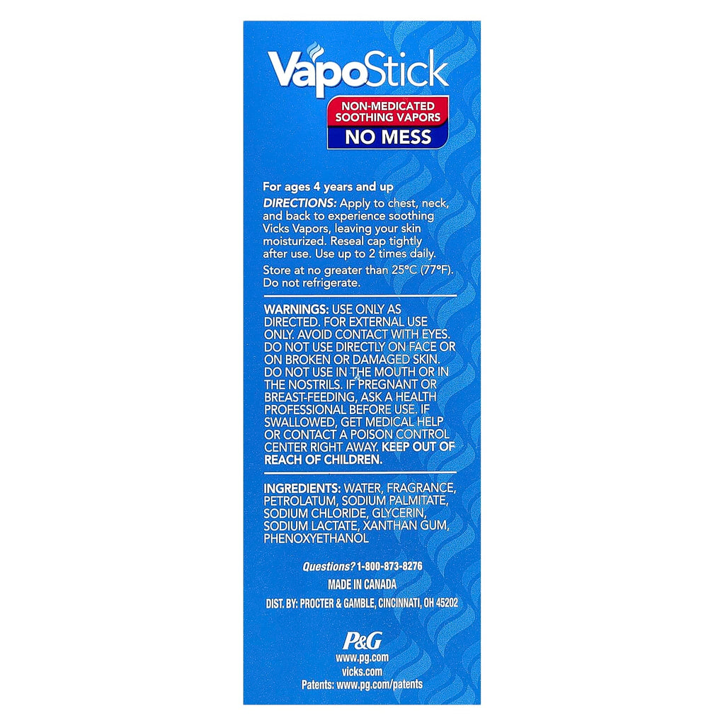 Vicks, VapoStick™, Solid Balm, 1.25 oz (35 g)
