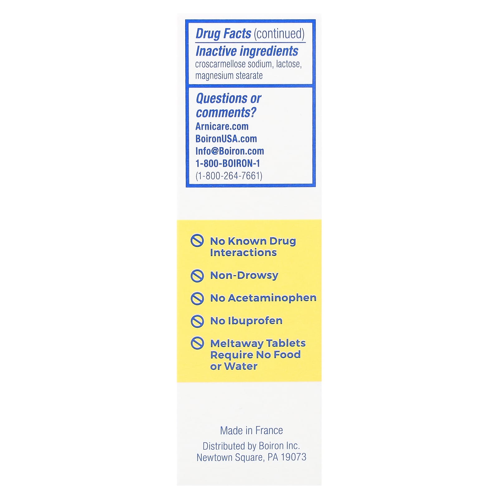Boiron, Arnicare, Arthritis, Meltaway Tablets, Unflavored, 60 Meltaway Tablets