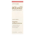 ATTITUDE, Oceanly™, Lip Gloss, Happy Berry, 0.12 oz (3.4 g)