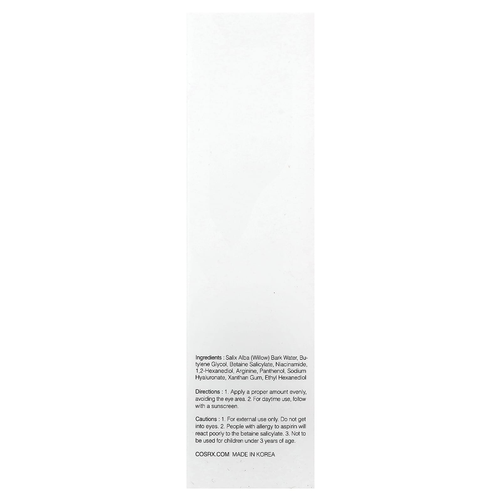 CosRx, BHA Blackhead Power Liquid, 3.38 fl oz (100 ml)