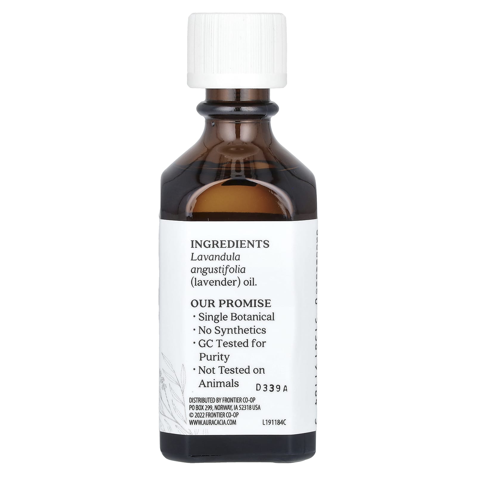 Aura Cacia, Pure Essential Oil, Lavender, 2 fl oz (59 ml)