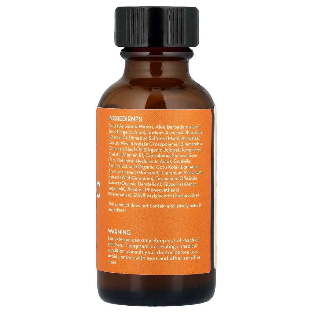 Pure Body Naturals, Brilliance C Face Serum, 1 fl oz (30 ml)