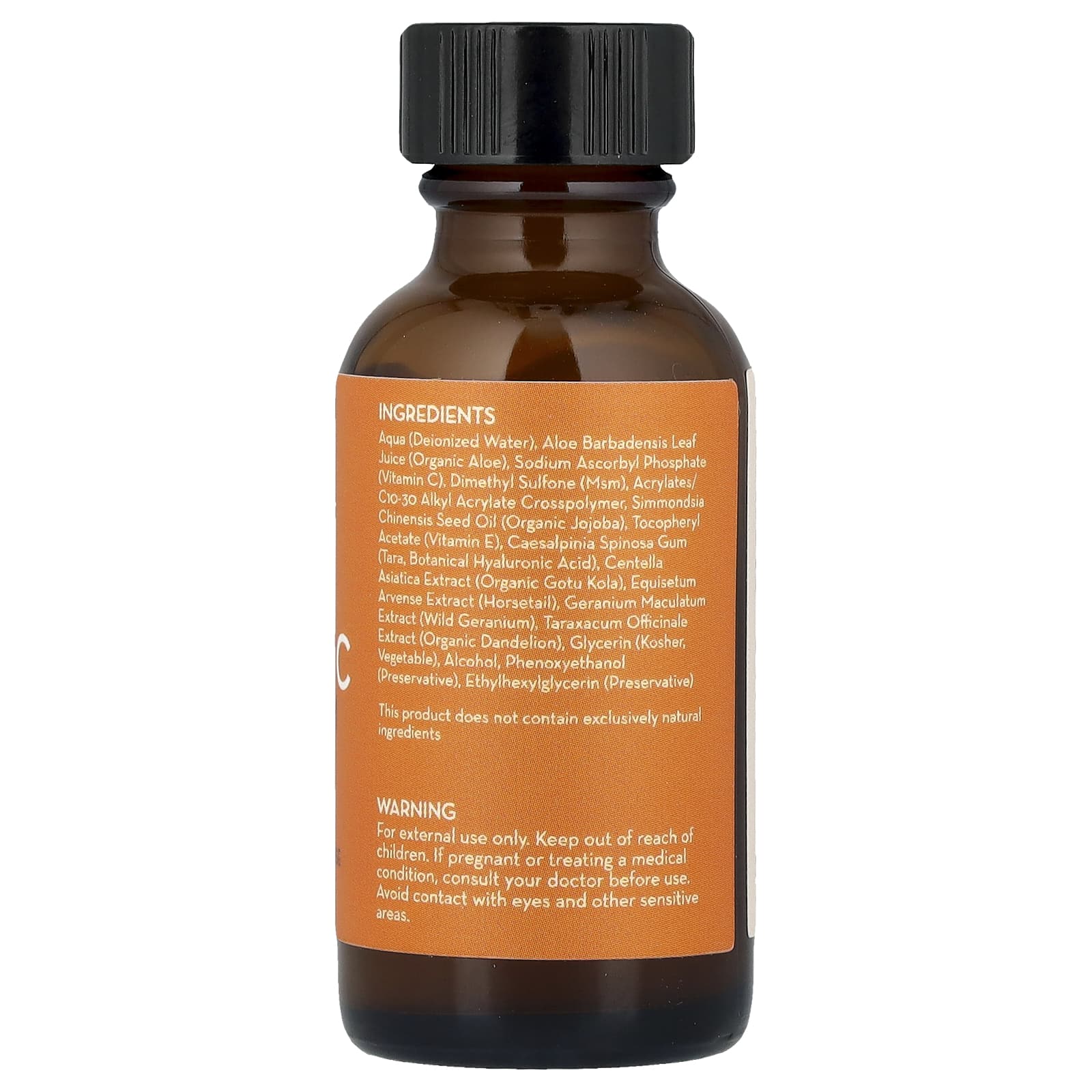 Pure Body Naturals, Brilliance C Face Serum, 1 fl oz (30 ml)