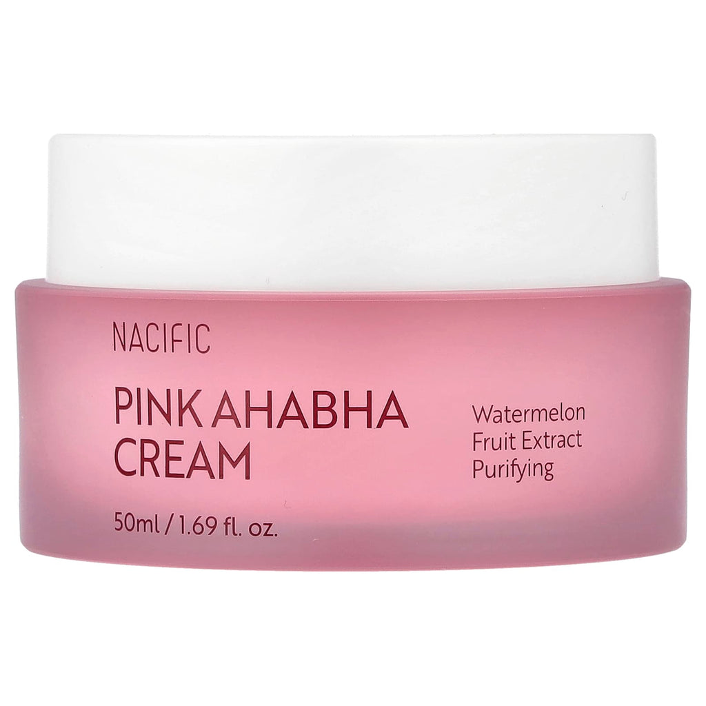 Nacific, Pink AHA BHA Cream, 1.69 fl oz (50 ml)