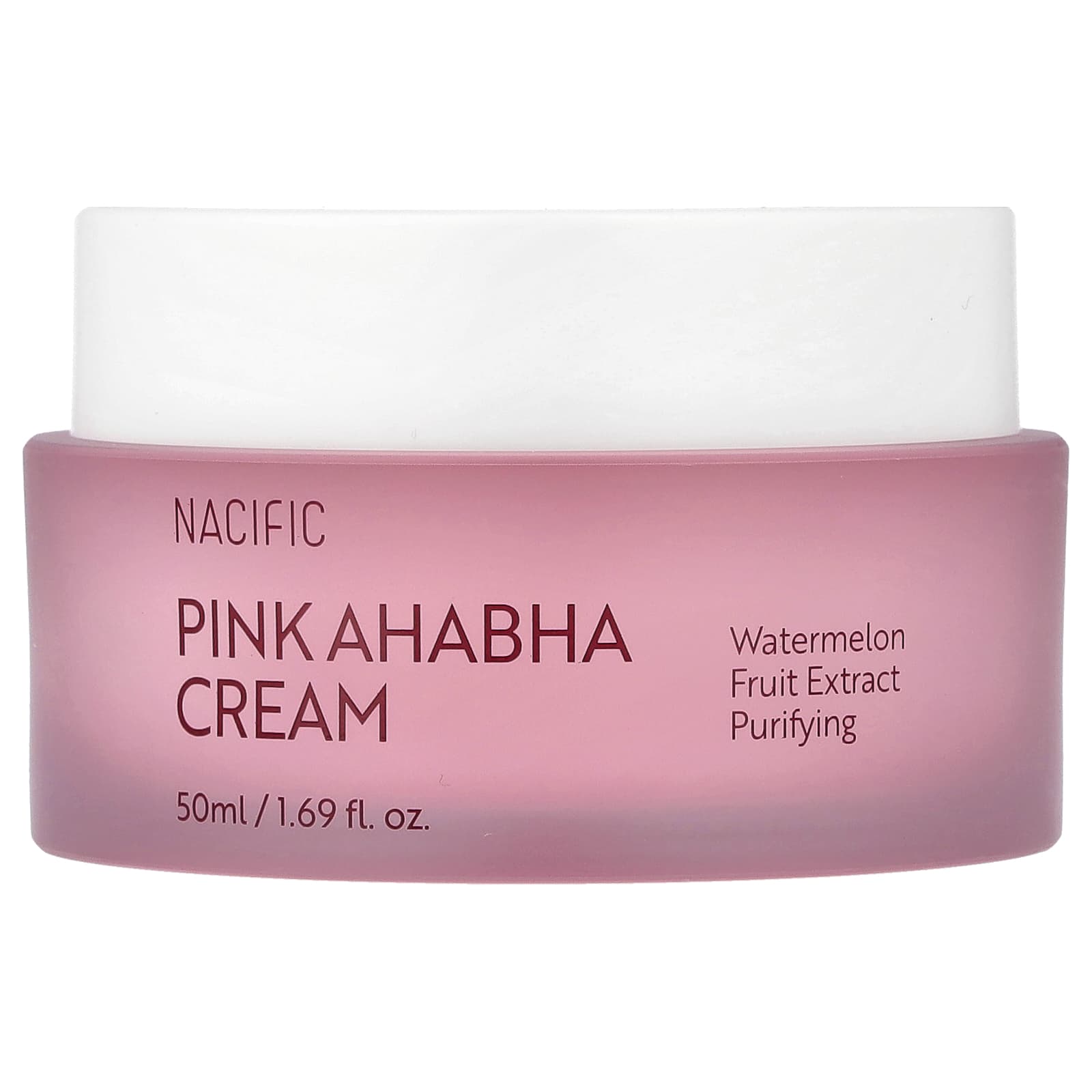 Nacific, Pink AHA BHA Cream, 1.69 fl oz (50 ml)