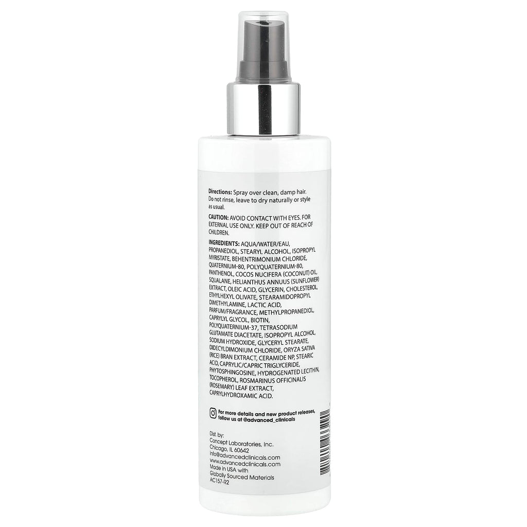 Advanced Clinicals, Biotin, Leave-In Conditioner , 8 fl oz (237 ml)