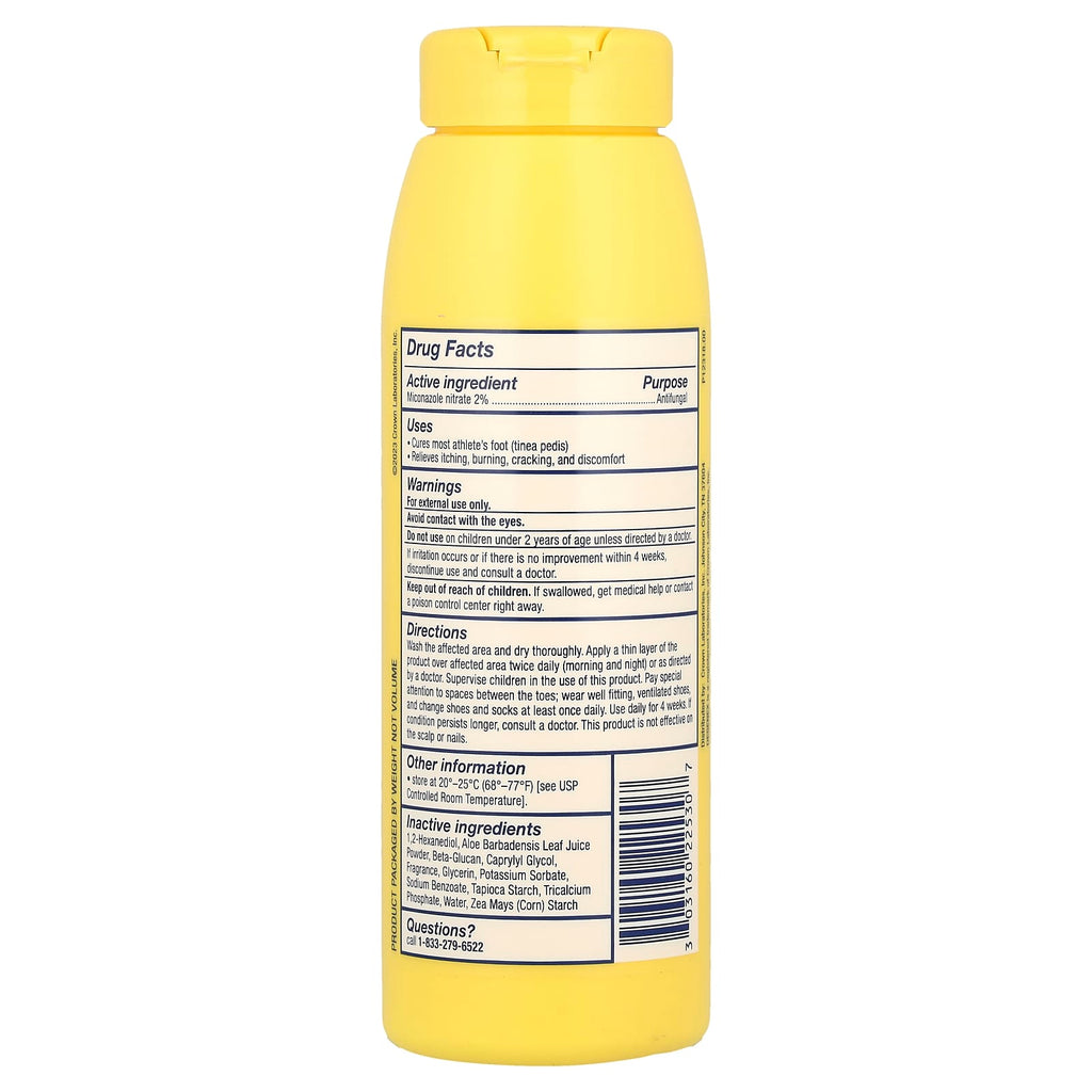 Desenex, Antifungal Foot Powder, Triple Action, 3 oz (85 g)
