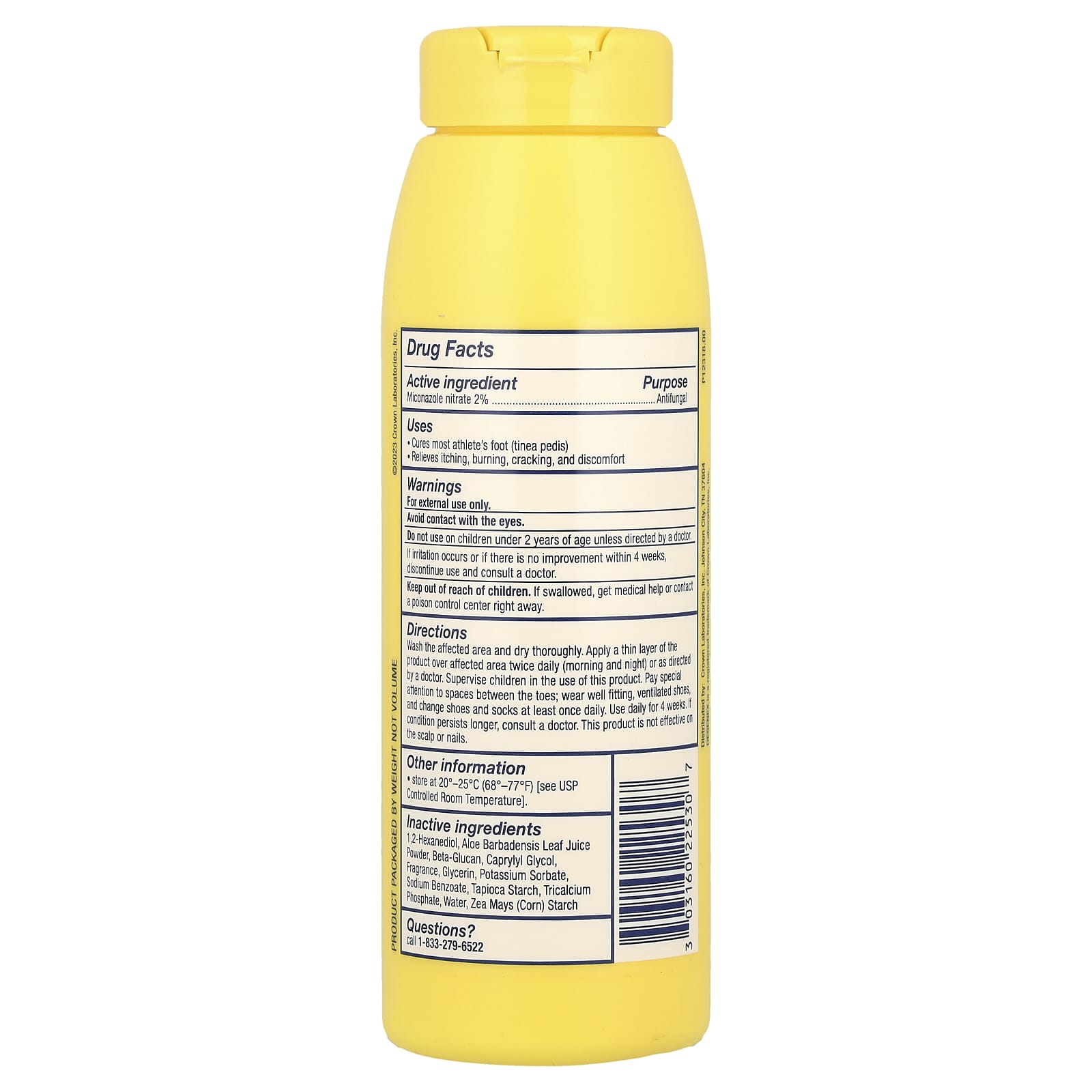 Desenex, Antifungal Foot Powder, Triple Action, 3 oz (85 g)