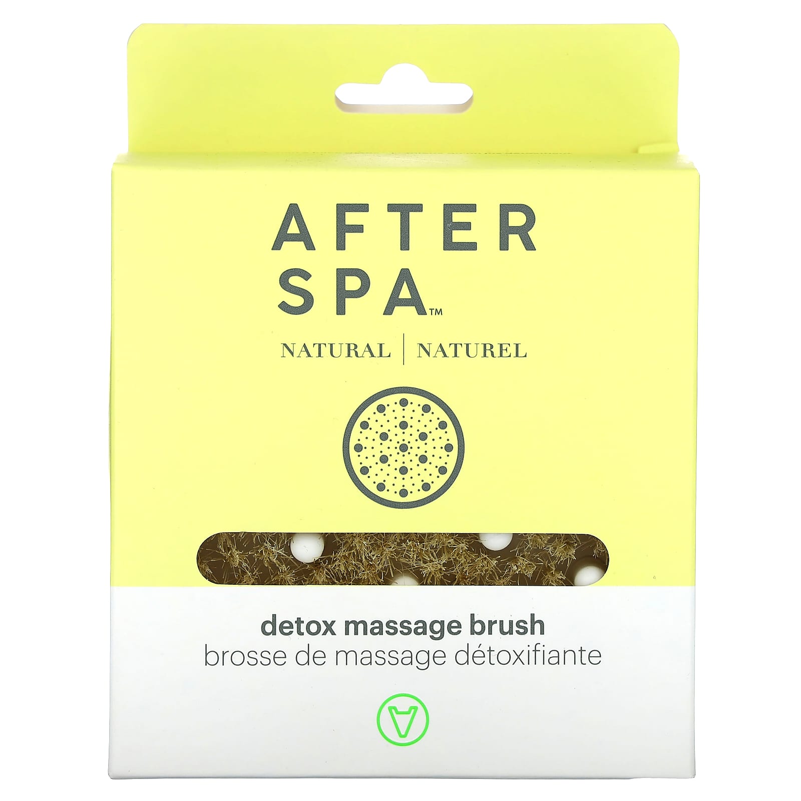 AfterSpa, Detox Massage Brush, 1 Brush