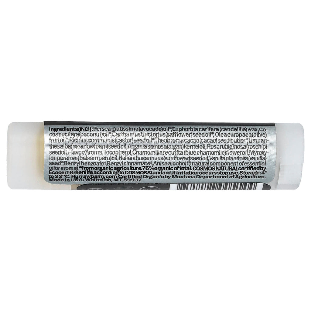 Hurraw! Balm, Lip Balm, Moon, Blue Chamomile Vanilla, 0.17 oz (4.8 g)
