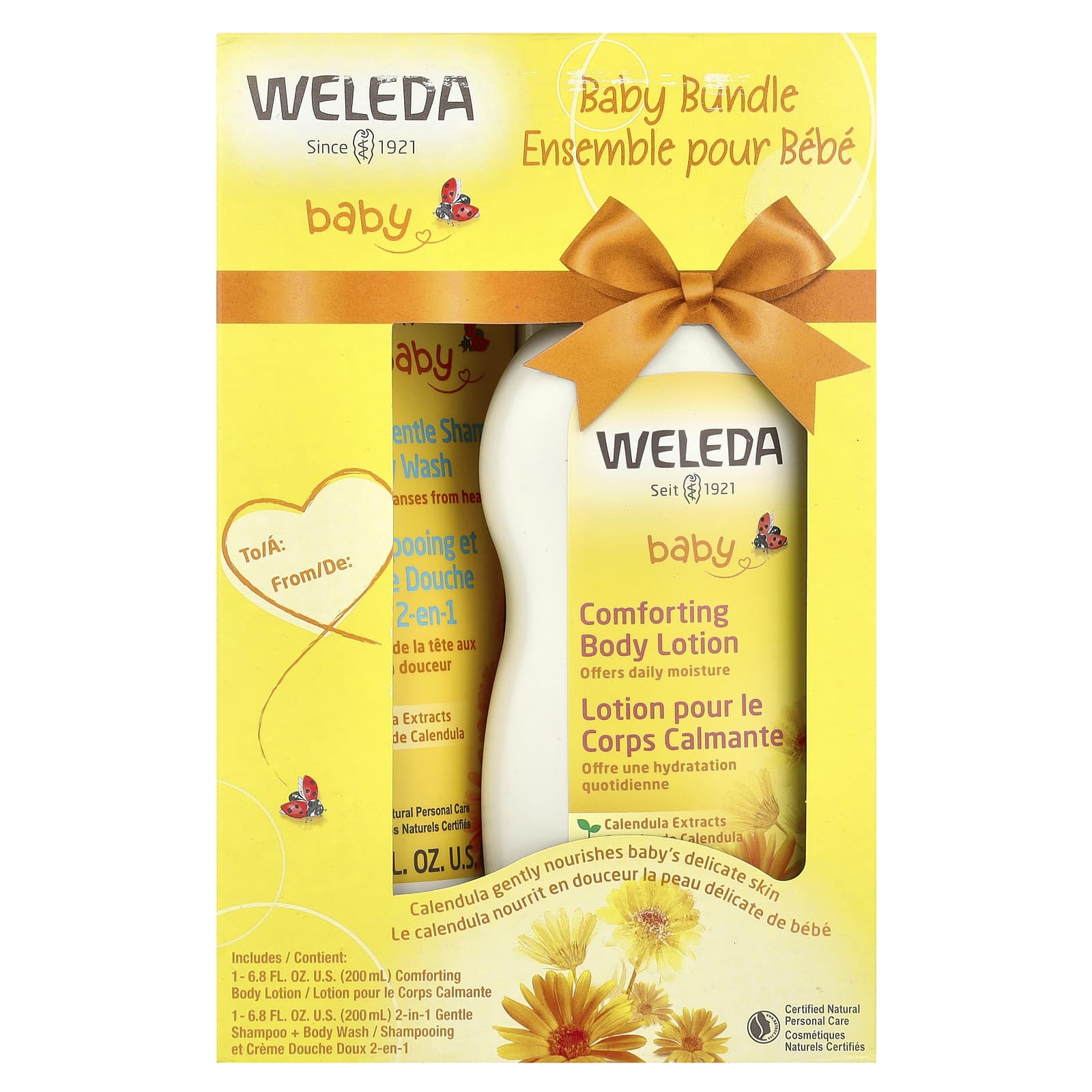 Weleda, Baby Bundle, Calendula, 2 Piece Set
