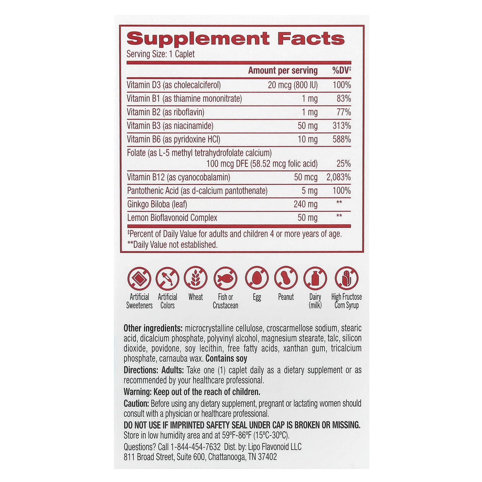 Lipo-Flavonoid, Advanced Balance Support, 30 Caplets
