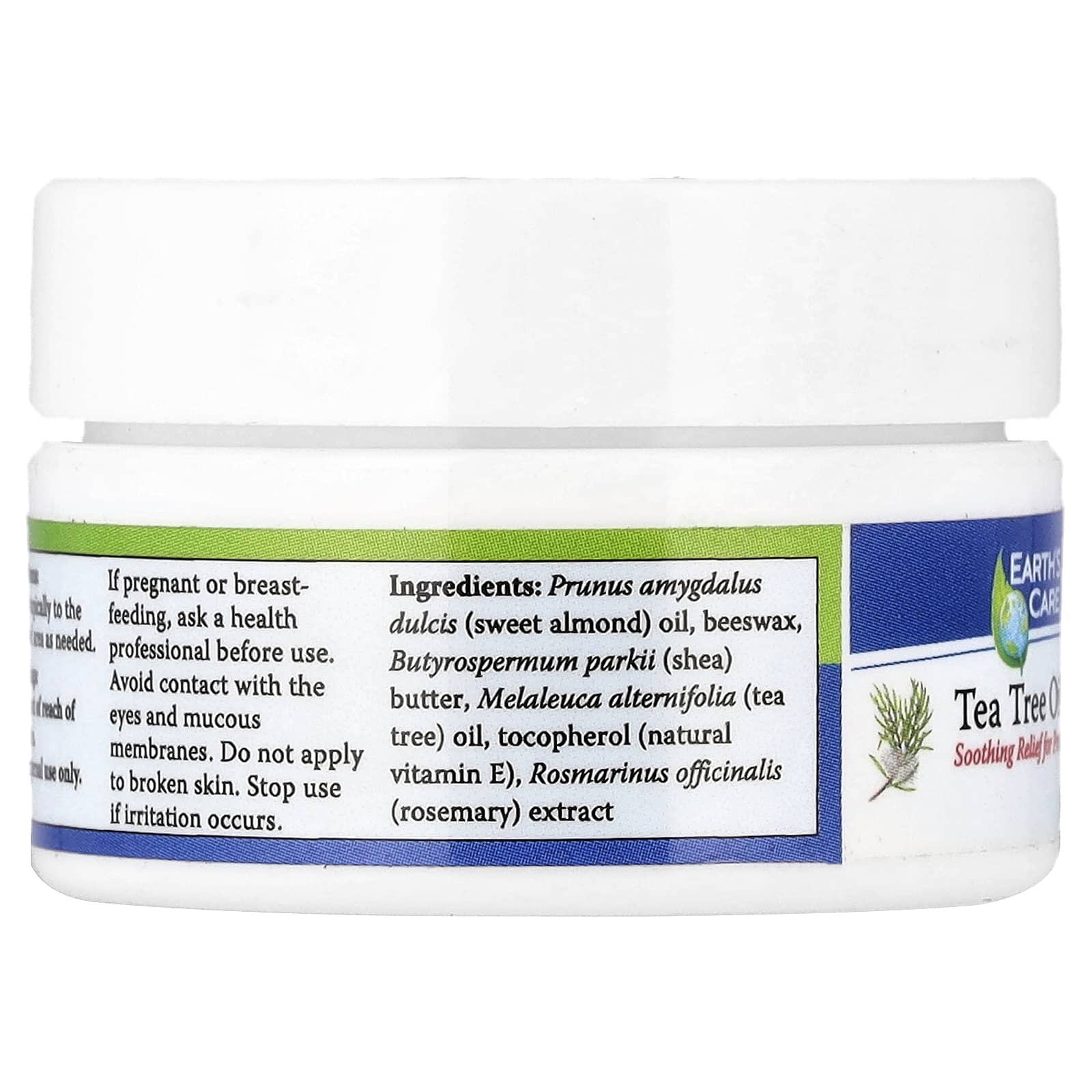 Earth's Care, Tea Tree Oil Balm, 0.21 oz (6 g)