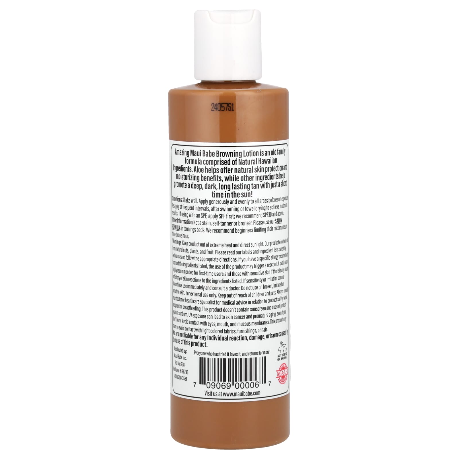 Maui Babe, Amazing Browning Lotion™, 8 fl oz (236 ml)
