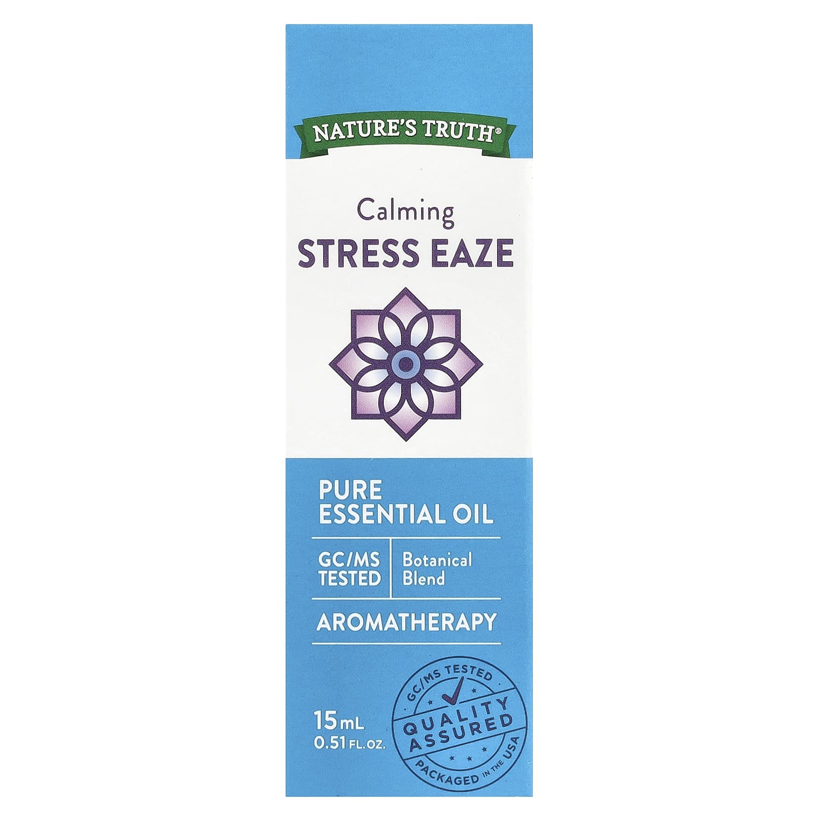 Nature's Truth, Pure Essential Oil, Calming Stress Eaze, 0.51 fl oz (15 ml)