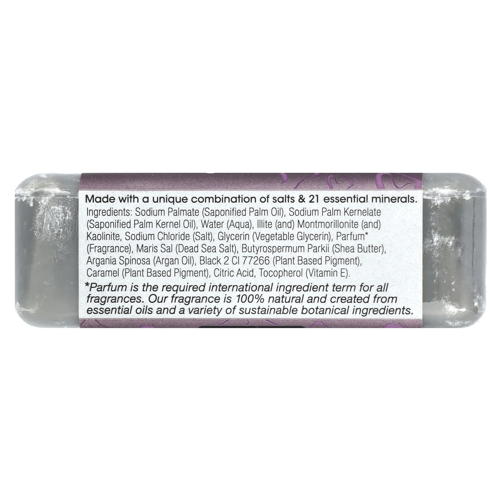 One with Nature, Dead Sea Mineral Bar Soap, Volcanic Mud, 7 oz (198 g)