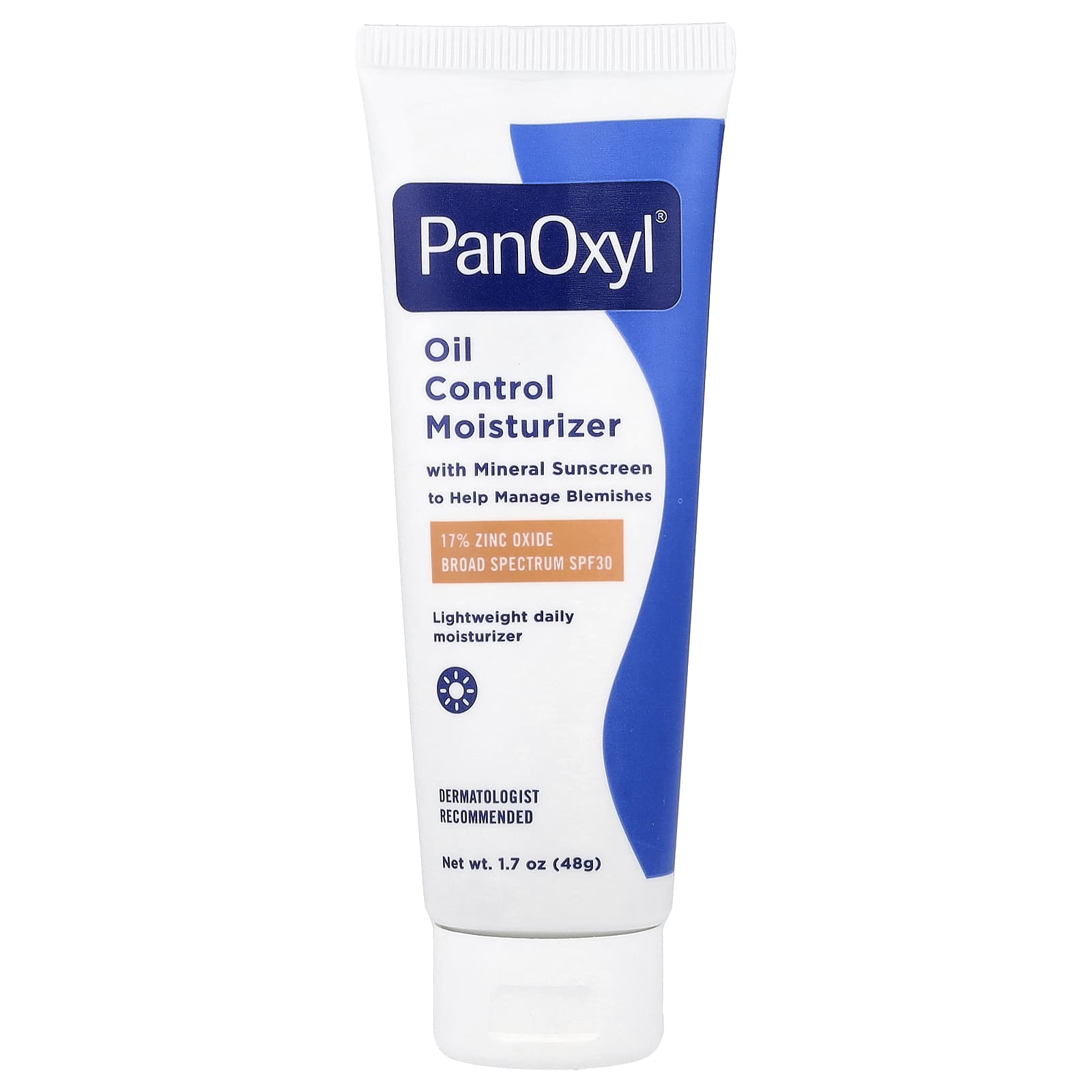 PanOxyl, Oil Control Moisturizer, SPF30, 1.7 oz (48 g)