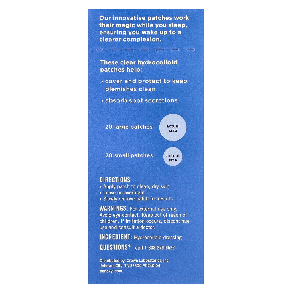 PanOxyl, Overnight Spot Patches, 40 Patches