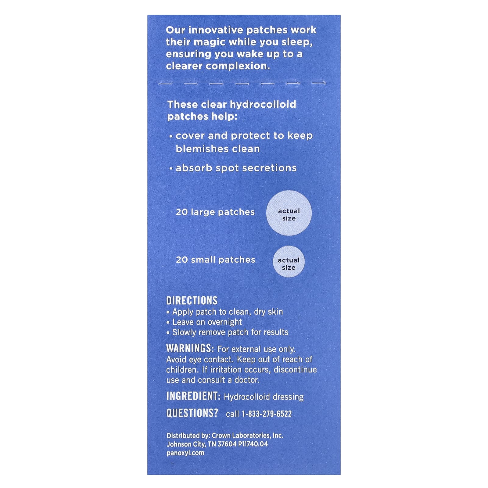 PanOxyl, Overnight Spot Patches, 40 Patches