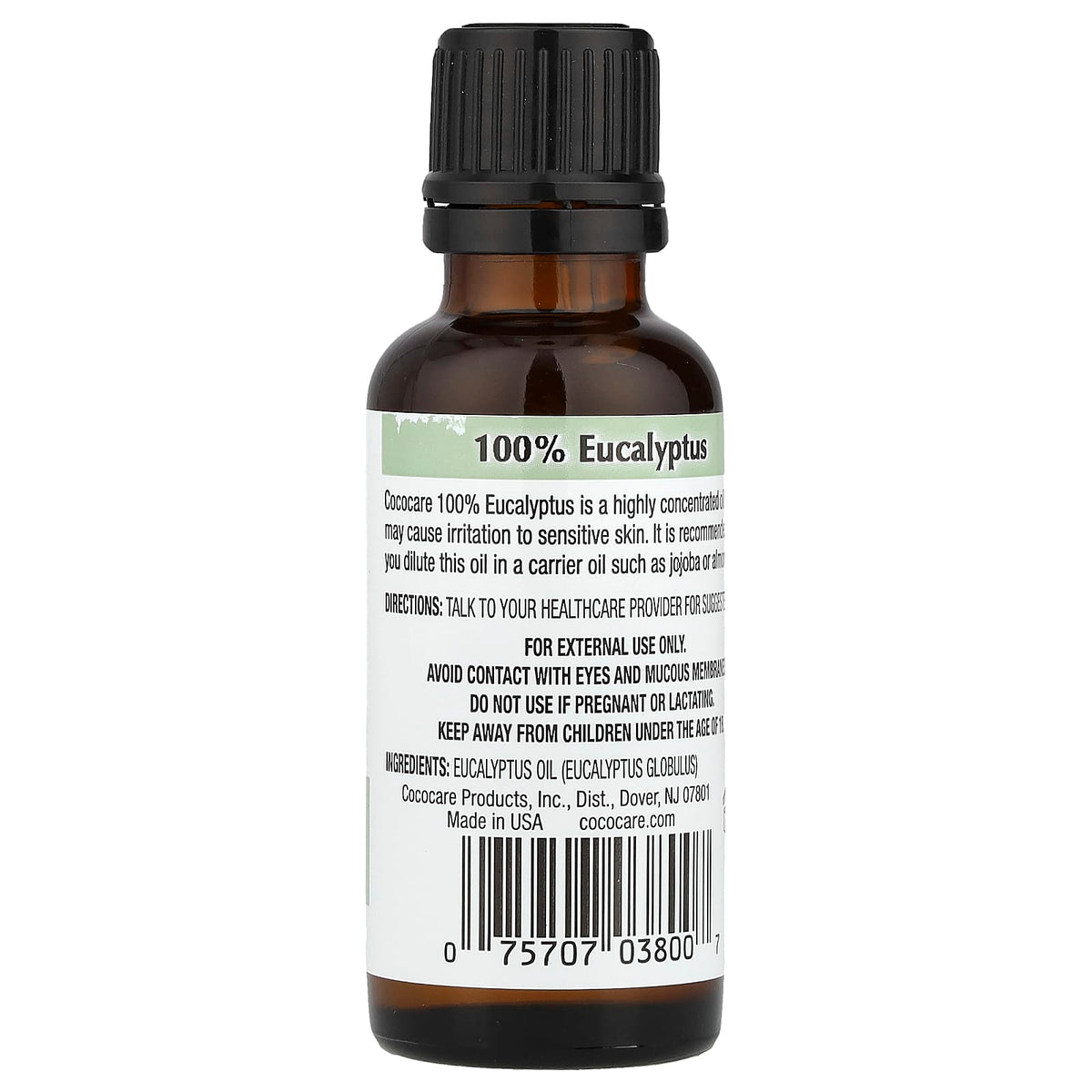 Cococare, 100% Eucalyptus Oil, 1 fl oz (30 ml)