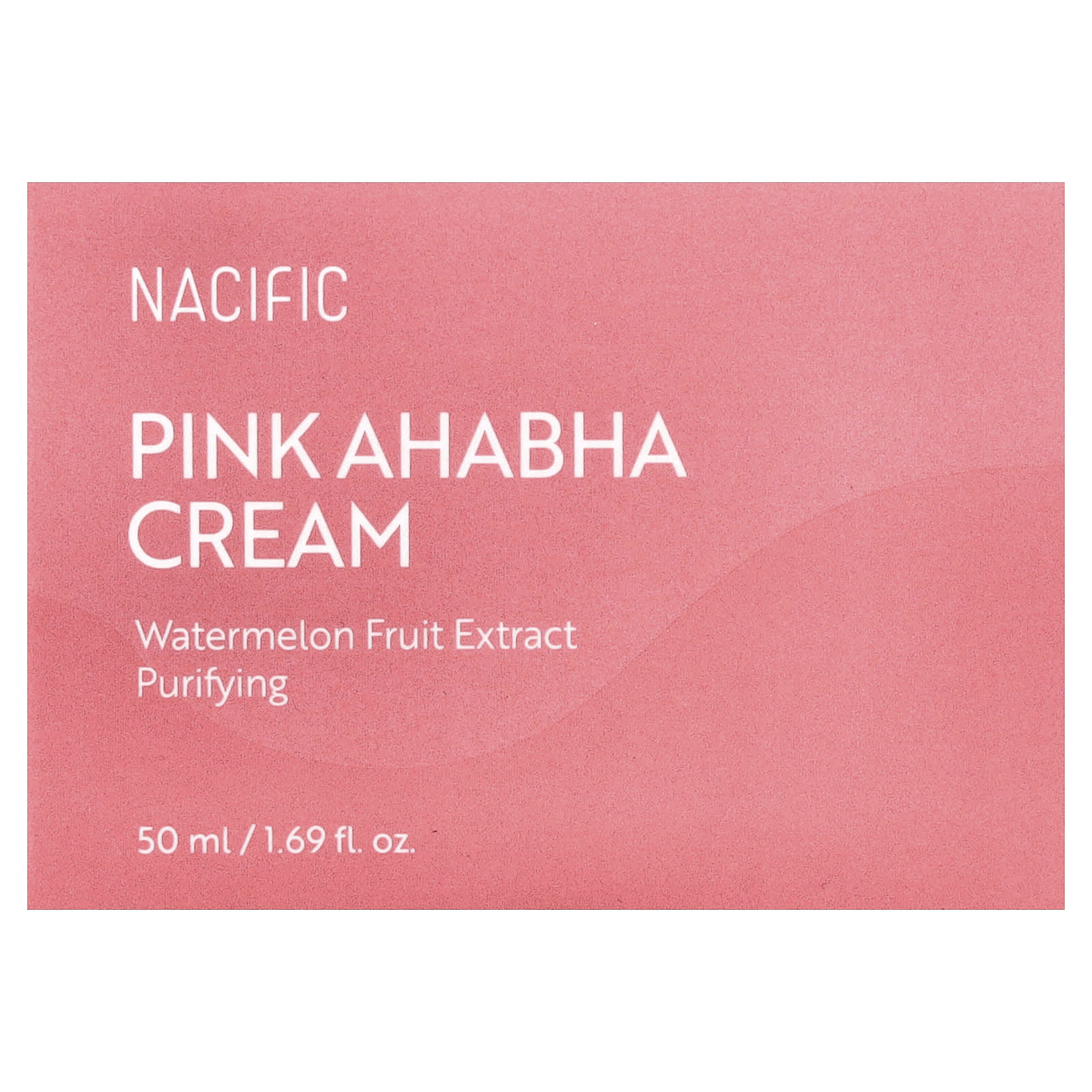 Nacific, Pink AHA BHA Cream, 1.69 fl oz (50 ml)
