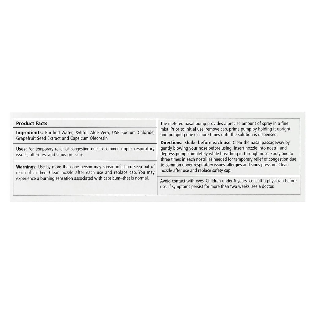 Xlear, Natural Saline, Nasal Spray with Xylitol, Maximum Relief, 1.5 fl oz (45 ml)