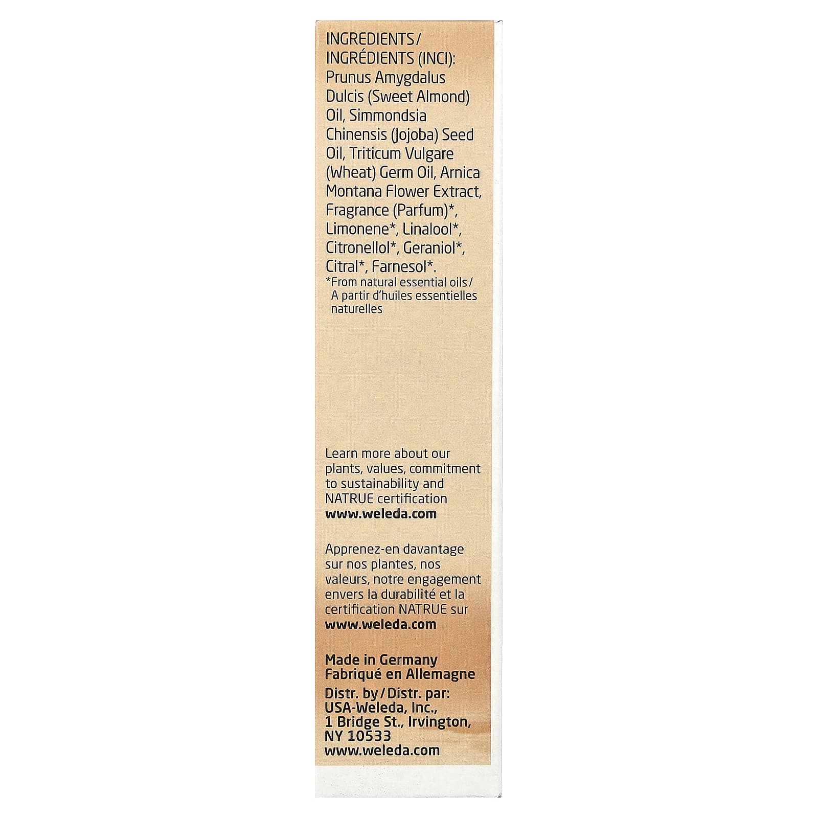 Weleda, Mama, Stretch Mark Massage Oil, Almond Extracts, 3.4 fl oz (100 ml)