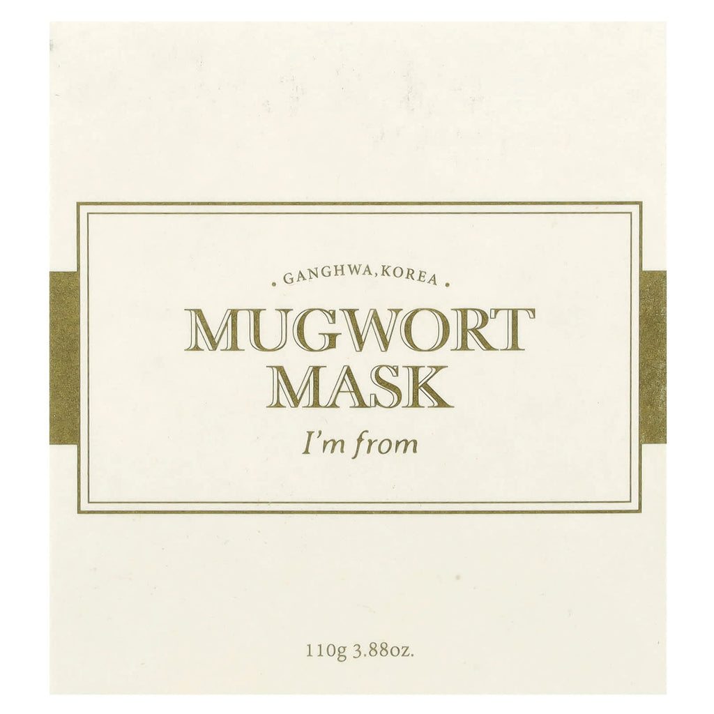 I'm From, Mugwort Beauty Mask, 3.88 oz (110 g)