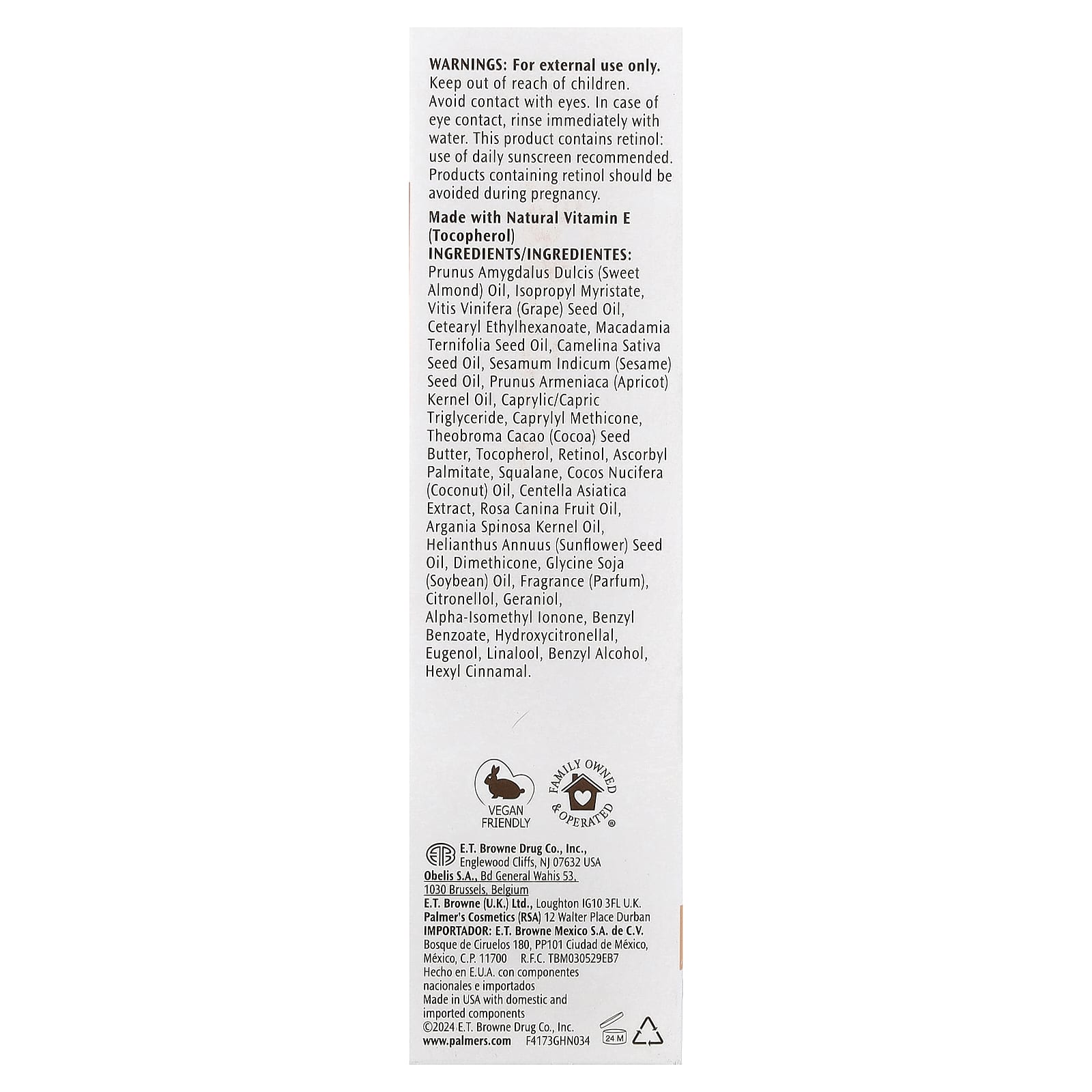 Palmer's, Cocoa Butter Formula® with Vitamin E, Face Skin Therapy Oil, Natural Rosehip, 1 fl oz (30 ml)