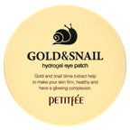Petitfee, Gold & Snail Hydrogel Eye Patch, 60 Patches