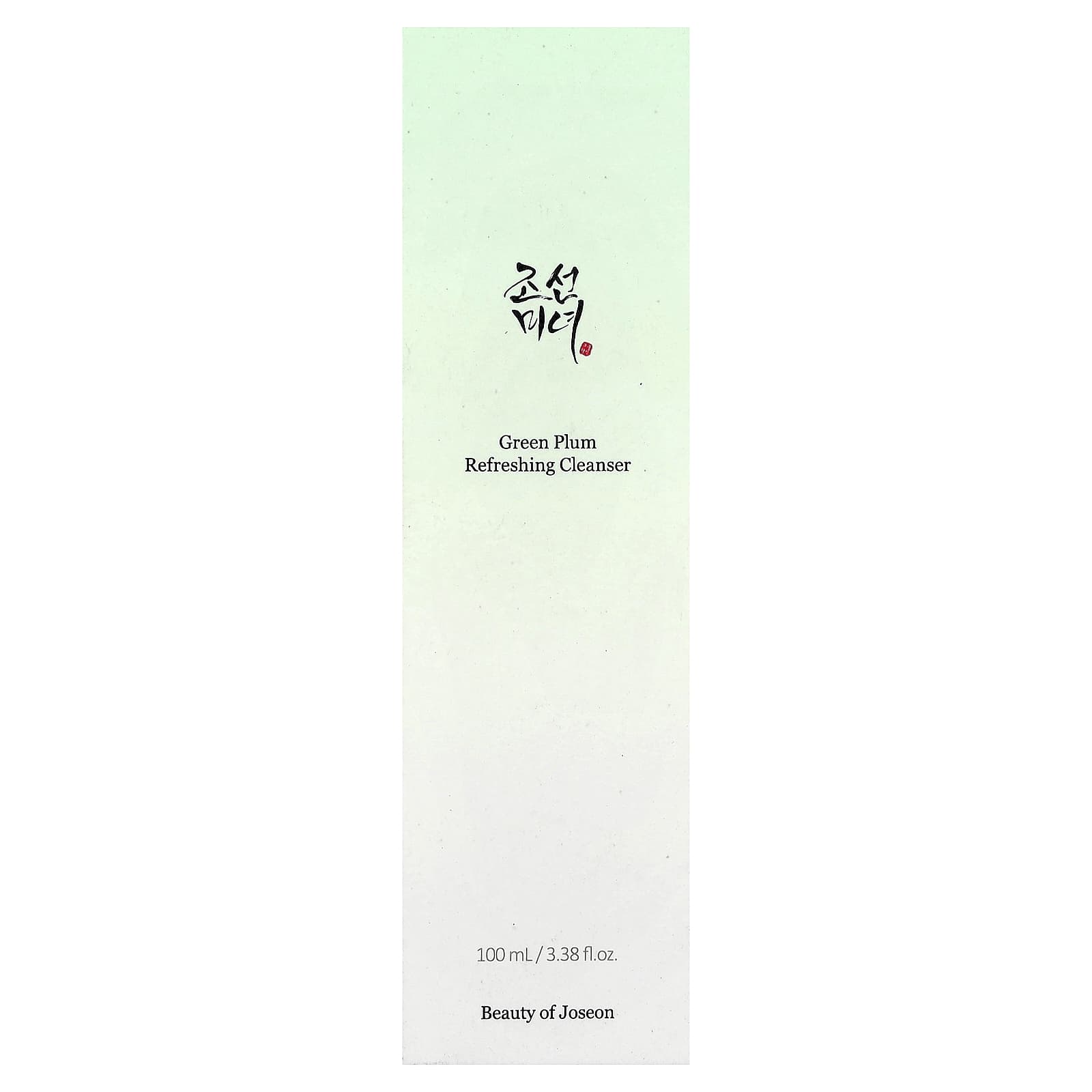 Beauty of Joseon, Green Plum Refreshing Cleanser, 3.38 fl oz (100 ml)