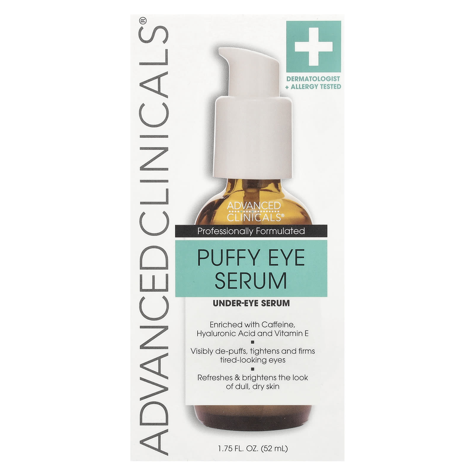 Advanced Clinicals, Puffy Eye Serum, 1.75 fl oz (52 ml)
