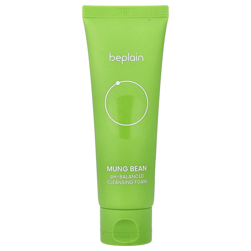 Beplain, Mung Bean, pH-Balanced Cleansing Foam, 2.7 fl oz (80 ml)