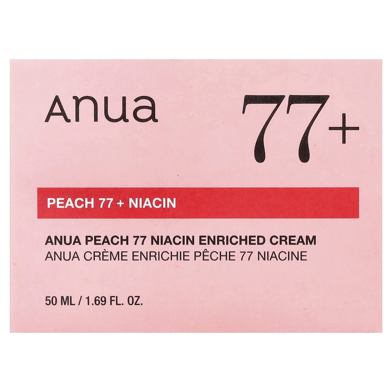Anua, Peach 77 Niacin Enriched Cream, 1.69 fl oz (50 ml)