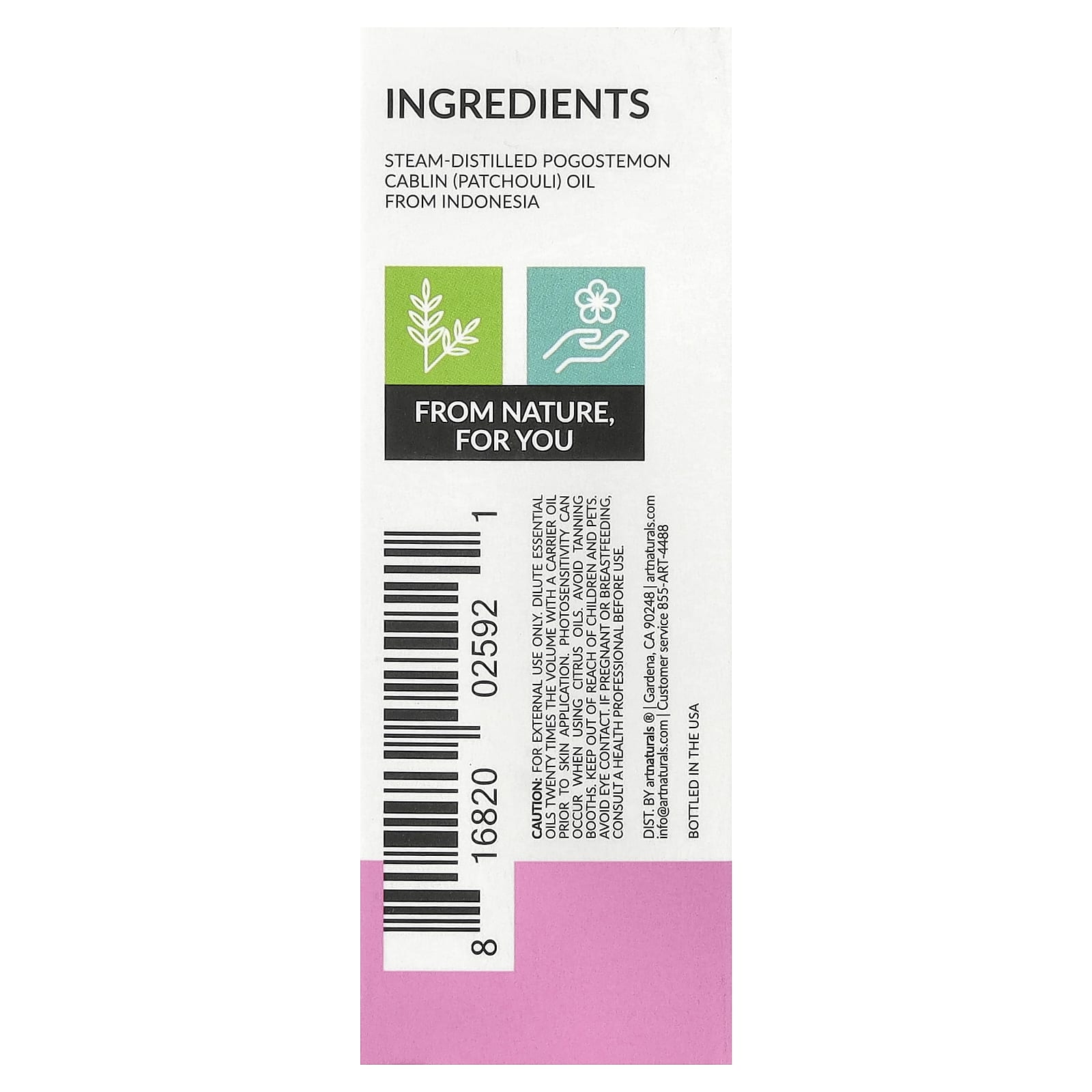 artnaturals, Patchouli Oil, 0.5 fl oz (15 ml)