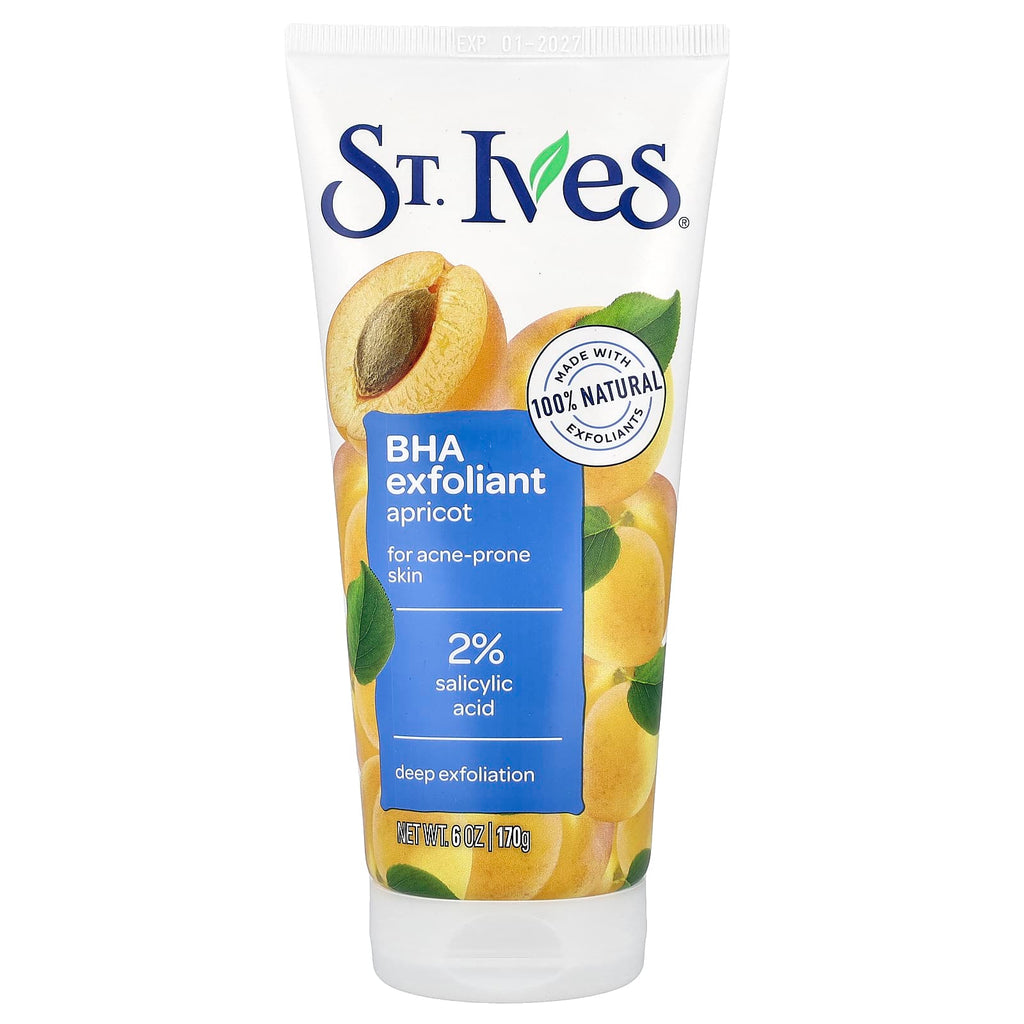 St. Ives, BHA Exfoliant, For Acne-Prone Skin, Apricot , 6 oz (170 g)